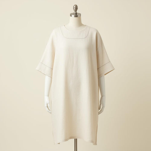 Cream Linen Tunic